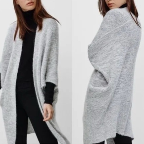 Babaton Sweaters - Babaton Aritzia Javier Cocoon Italian Mohair Cardigan Women’s Oversized XXS